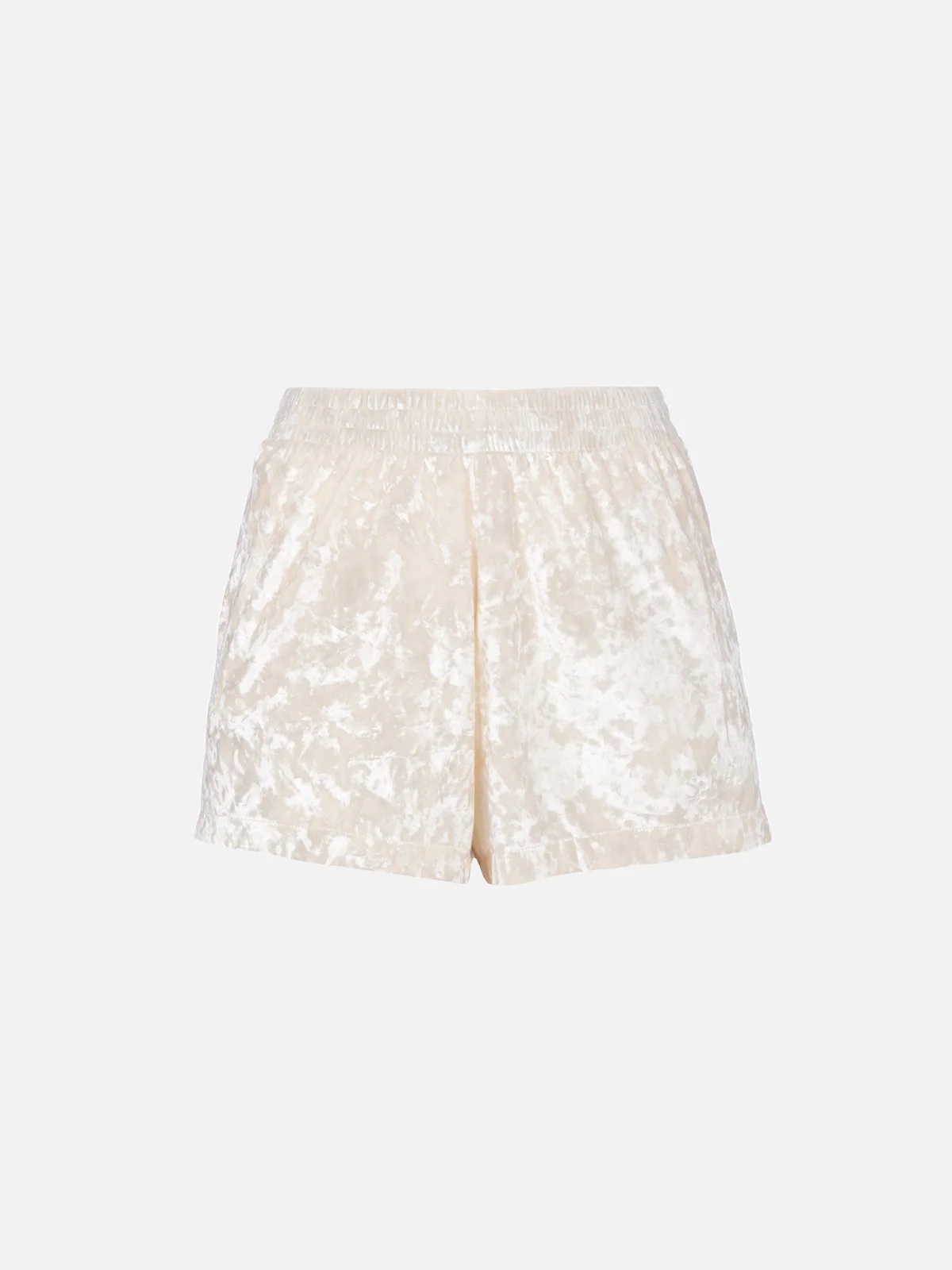 Pantaloncini da donna in ciniglia pull up Cate