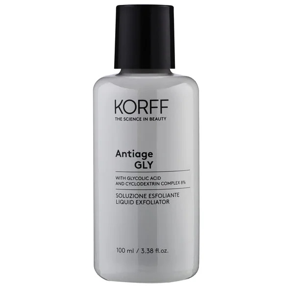 KORFF Korff Anti-Aging Exfoliërende Oplossing Gly 100 ml met glycolzuur en 8% cyclodextrinen