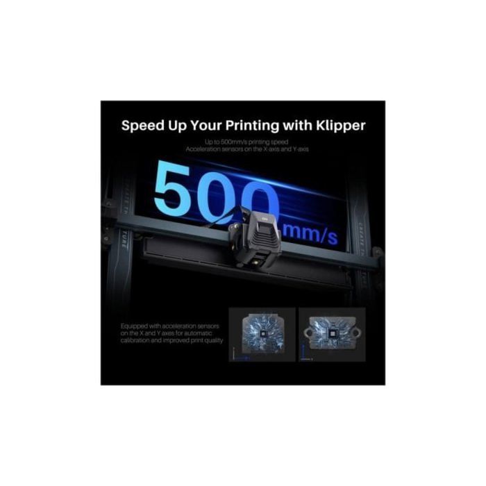Impressora 3D ELEGOO Neptune 3 Plus FDM - 300x300x350mm - Velocidade 250mm/s - Tela sensível ao toque de 4,3