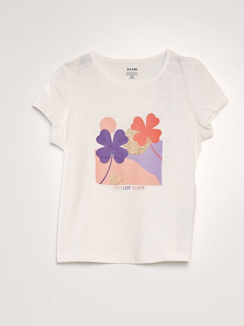 Boxy T-shirt - WIT