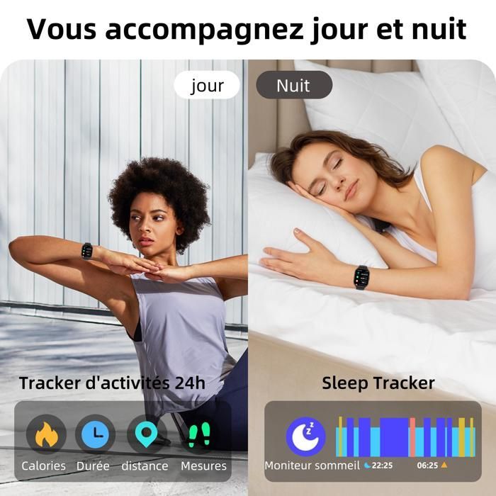 Smartwatch - Display LCD ad alta definizione da 2,01