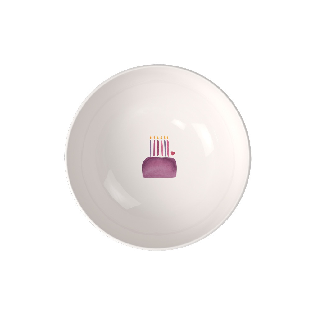 Bol à céréales Villeroy & Boch « Joyeux anniversaire avec amour » – 1 pièce