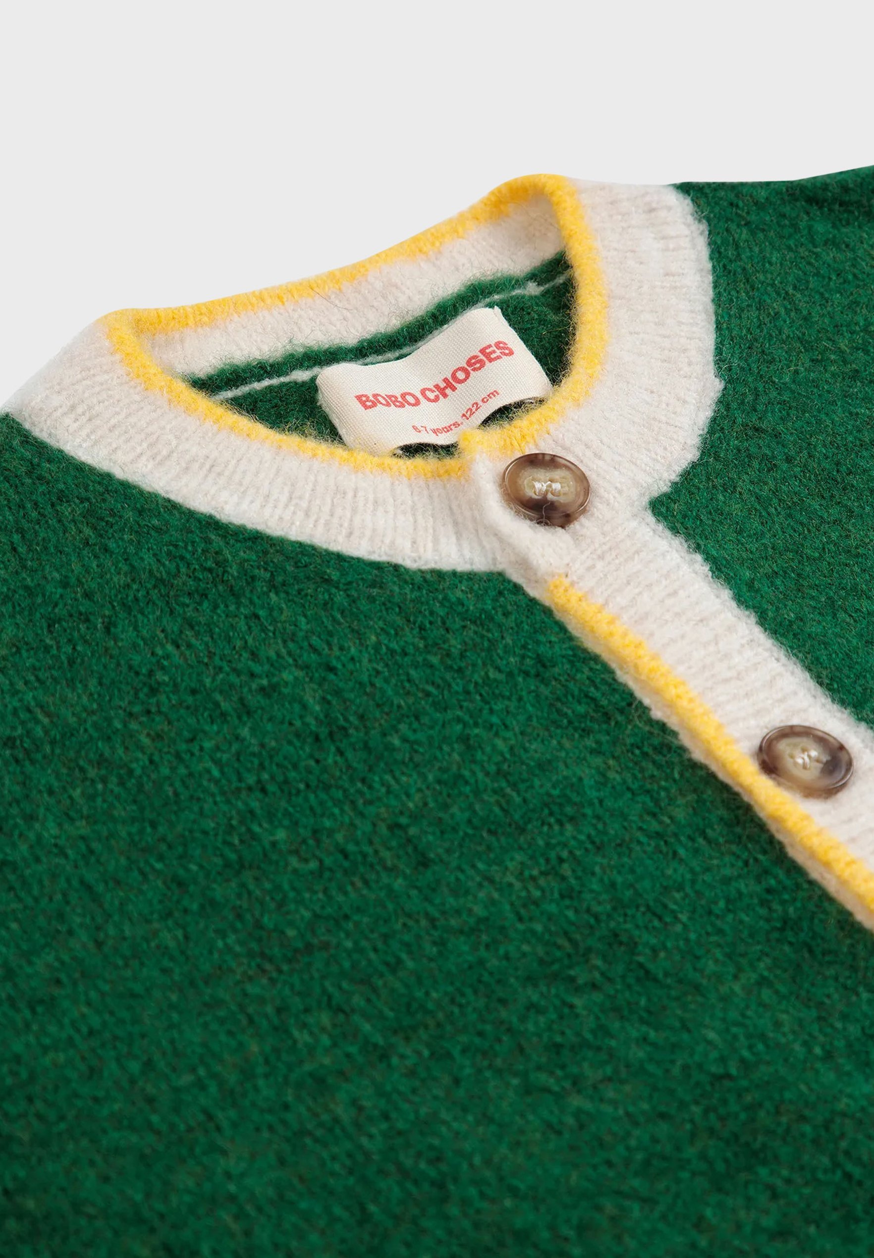 Gilet Bobo Choses - vert pin
