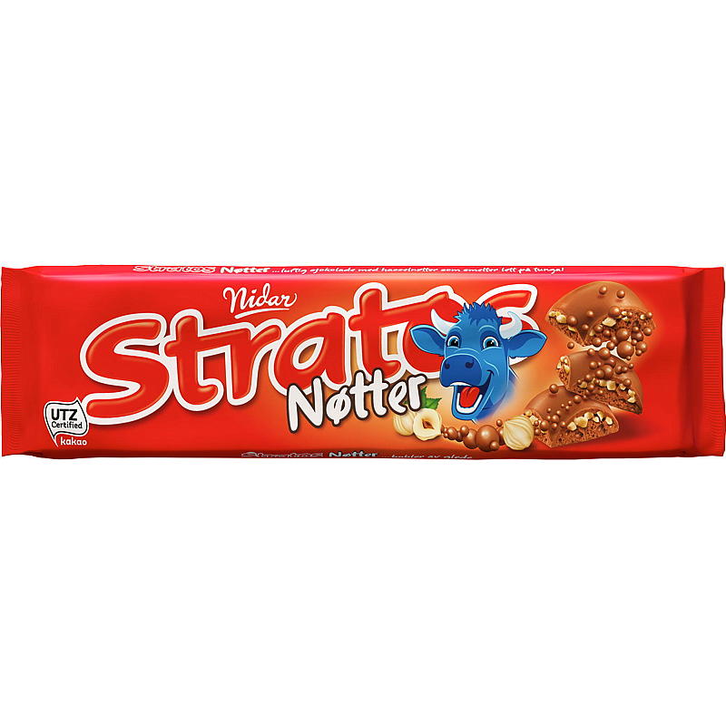 Nidar Stratos piatto grande 155 g noce, Nidar