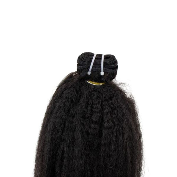 House Of Hair UK Kinky Straight Ebony Weft 24 – Pakke