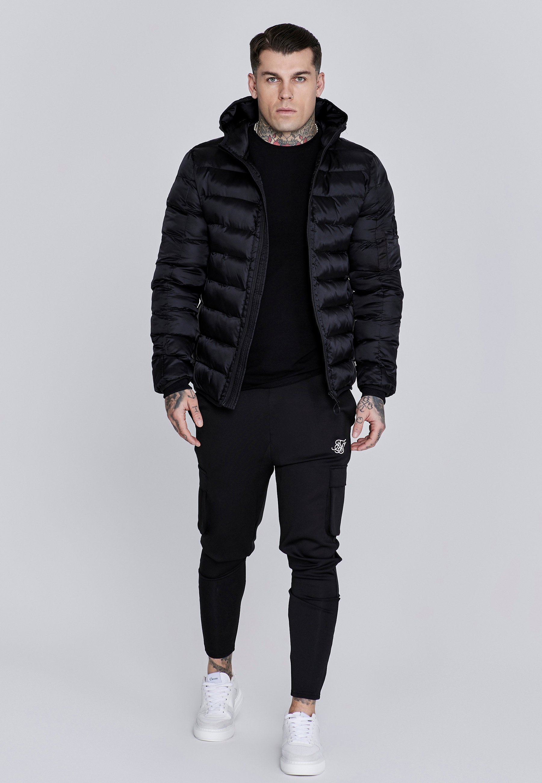 Veste d'hiver SIKSILK - noire