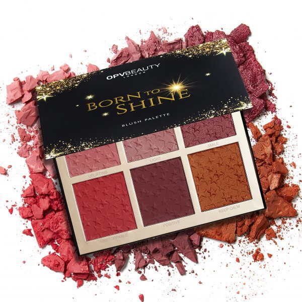 Paleta de coloretes Born To Shine de OPV Beauty