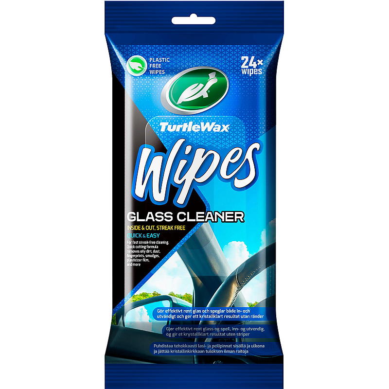 Turtle Wipes glass flatpakke, Turtle Wax