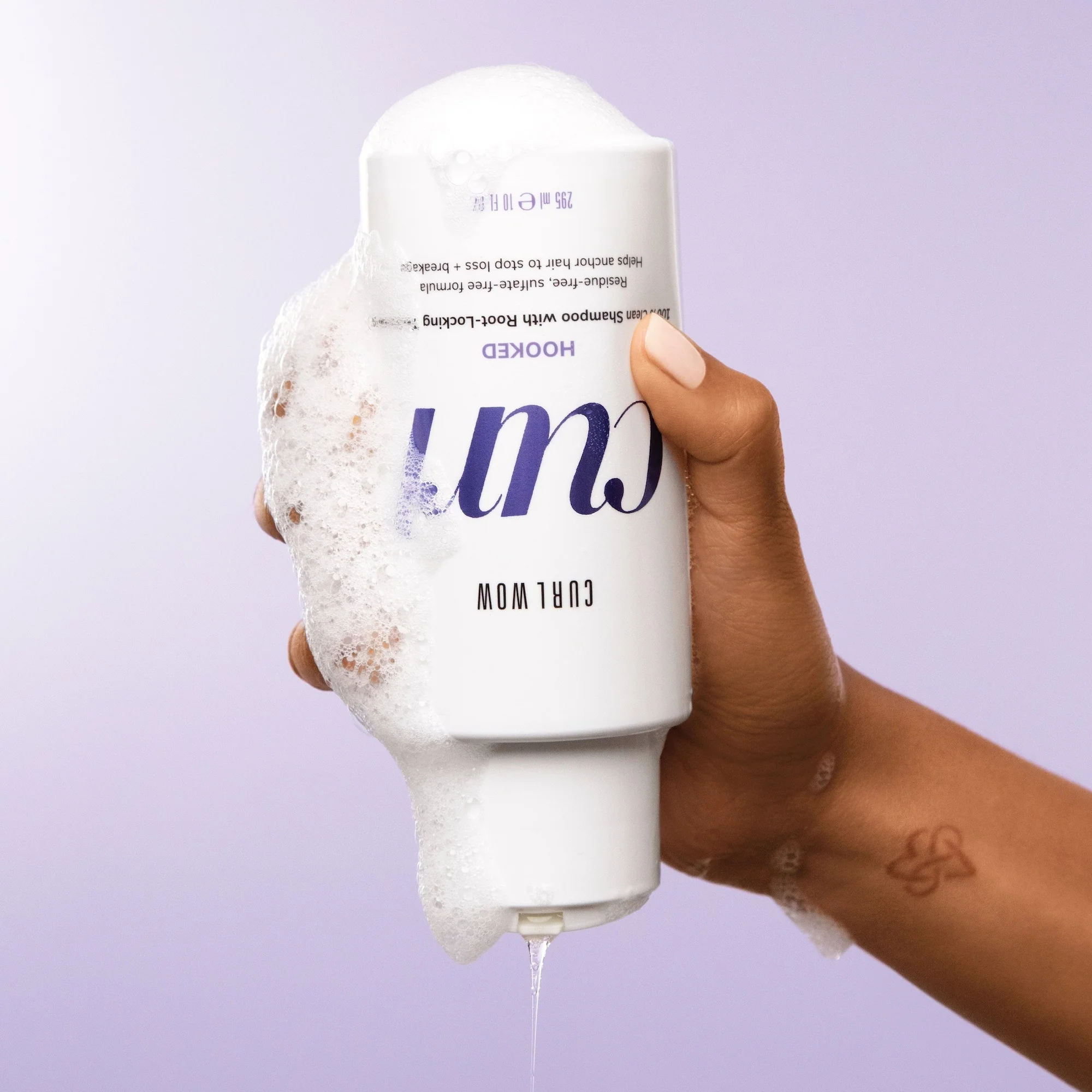 Cura dei Capelli Curl Hooked Clean Shampoo - Shampoo Ricci Definiti