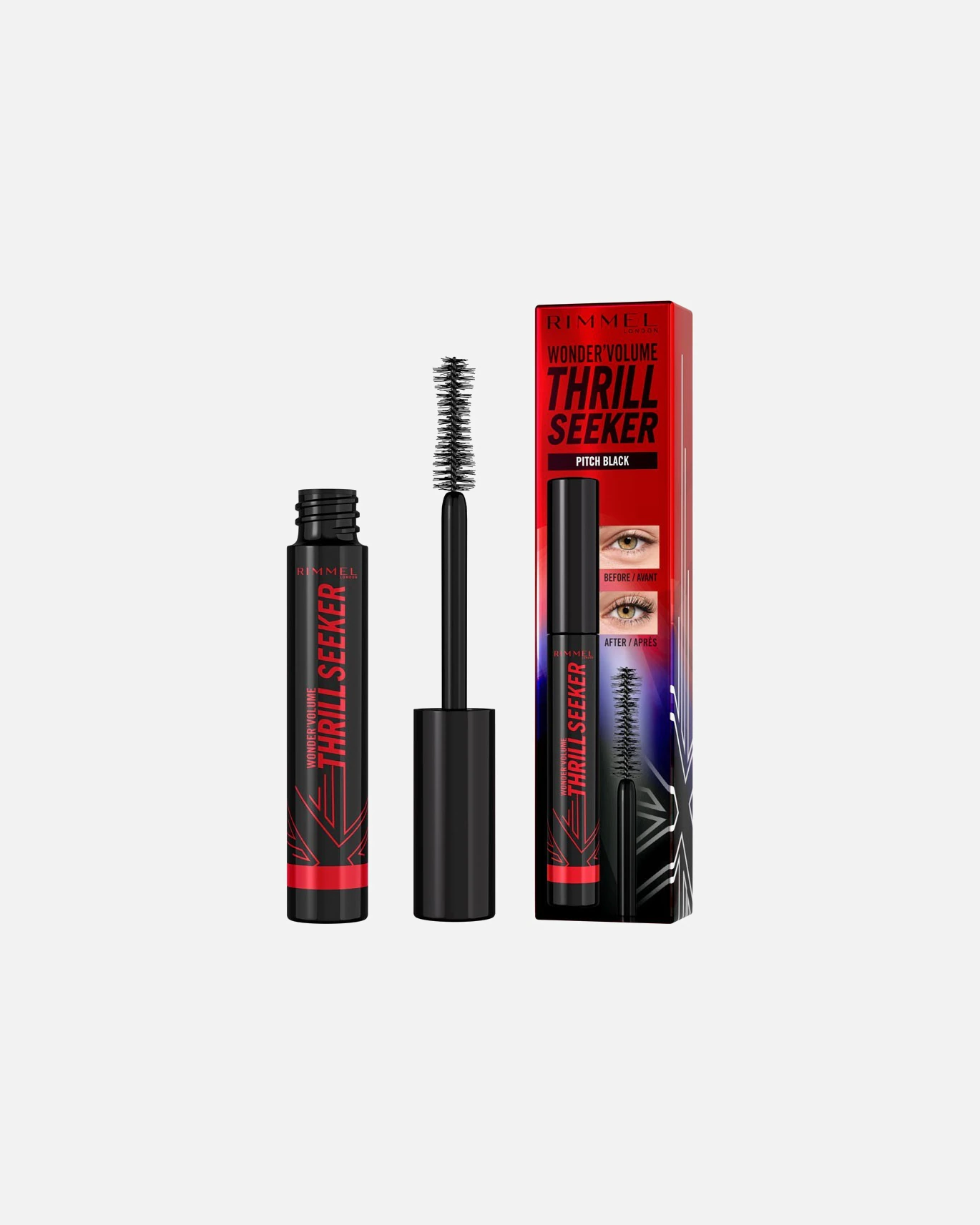 Rimmel London WONDER'VOLUME THRILL SEEKER 004 PITCH BLACK