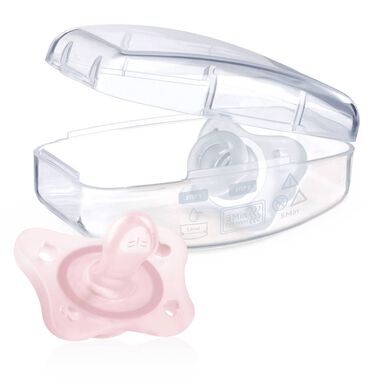 Chicco Mini Soft dudlík 0-2M 2 kusy 2 kusy