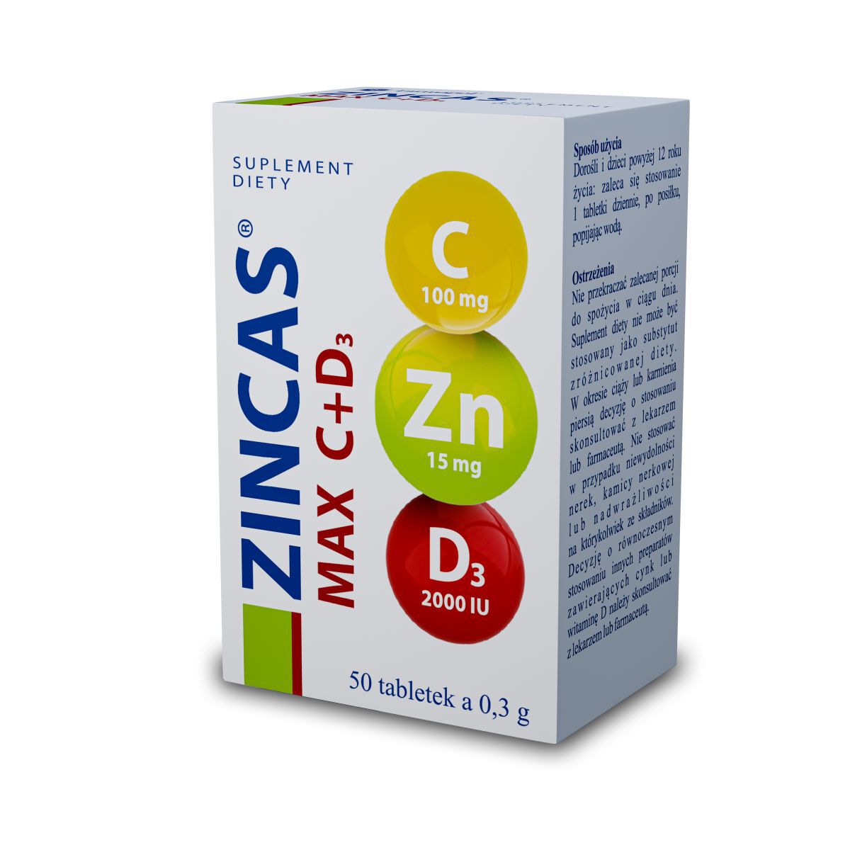 Zincas Max C+D3