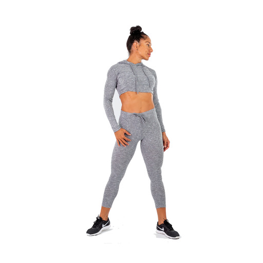 Malab Slim Fit Cropped Hoodie