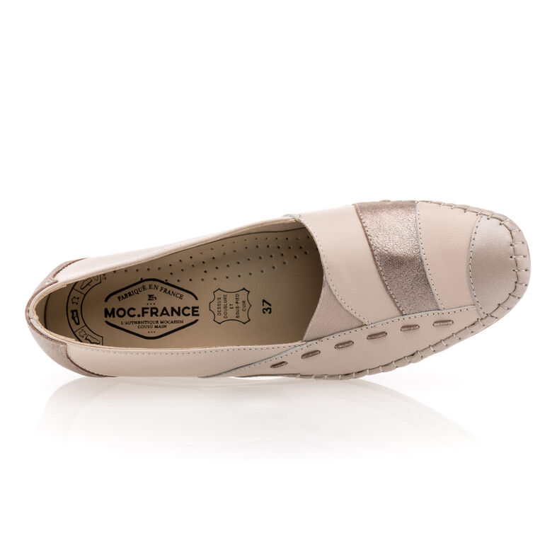 Sapatos femininos confortáveis bege