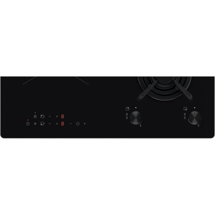 Gemengde kookplaat - ELECTROLUX - KDI640713K - 4 branders - 59 x 52 cm - Zwart