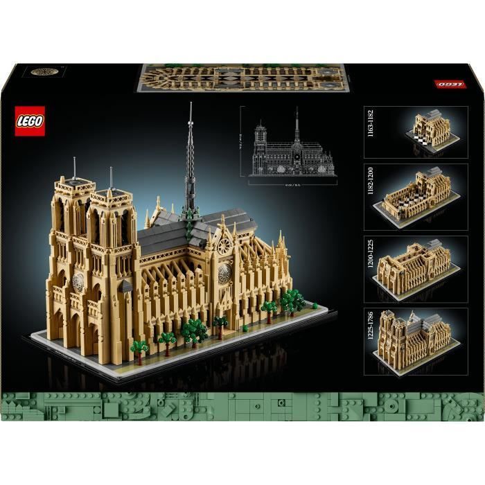 LEGO® Architecture 21061 Notre-Dame de Paris - Set de Construction pour Adultes