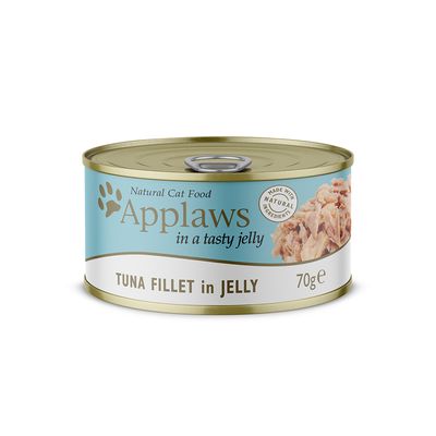 Applaws Hrană pentru pisici adulte, la conservă, cu ton/pește în bulion, 70 g