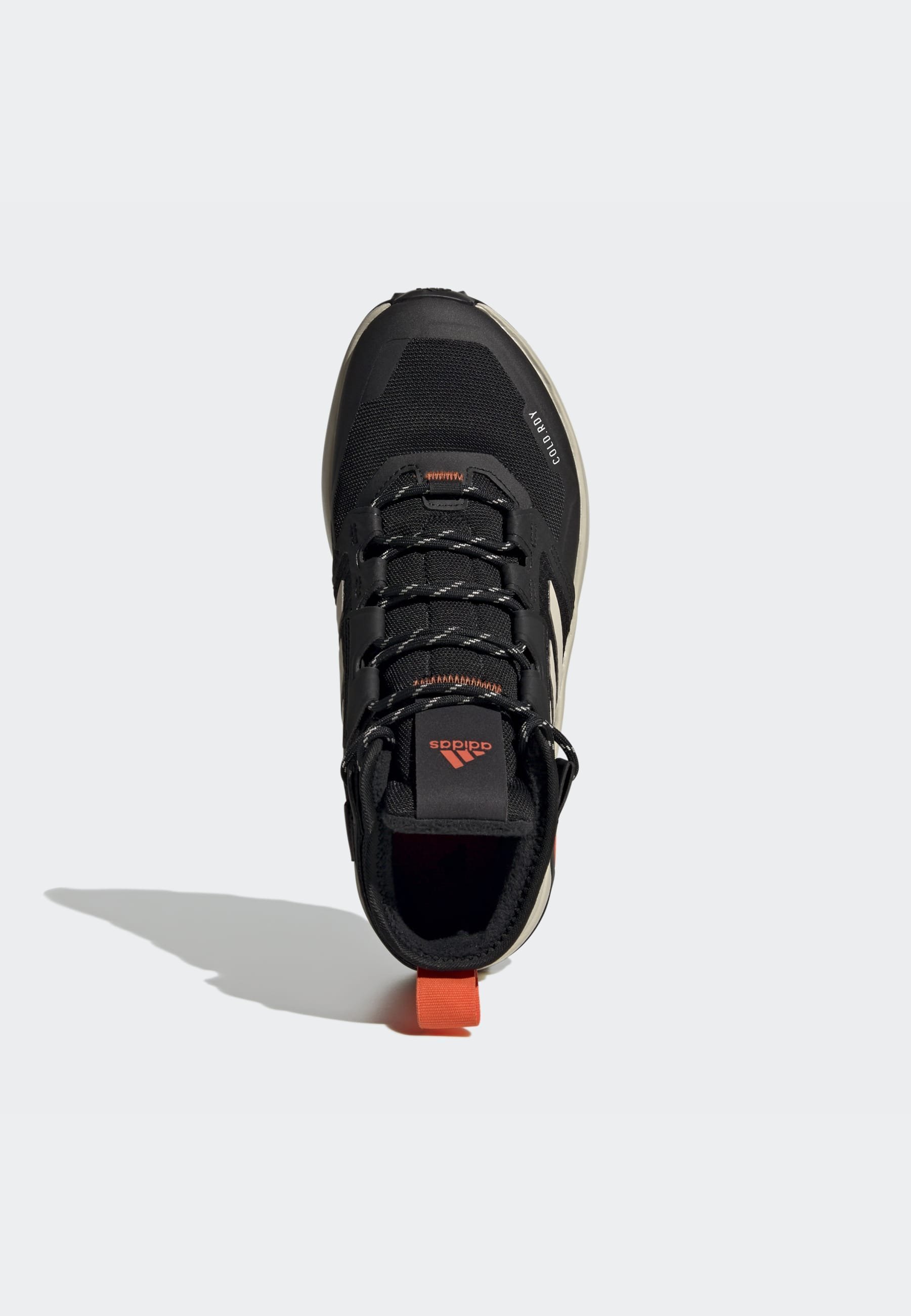 Adidas Terrex TERREX TRAILMAKER MID COLD.RDY – Wanderschuhe – Core Black/Beige/Semi Impact Orange