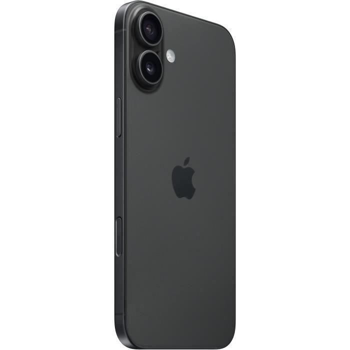 APPLE iPhone 16 256 GB Schwarz (2024) – Generalüberholt – Hervorragender Zustand