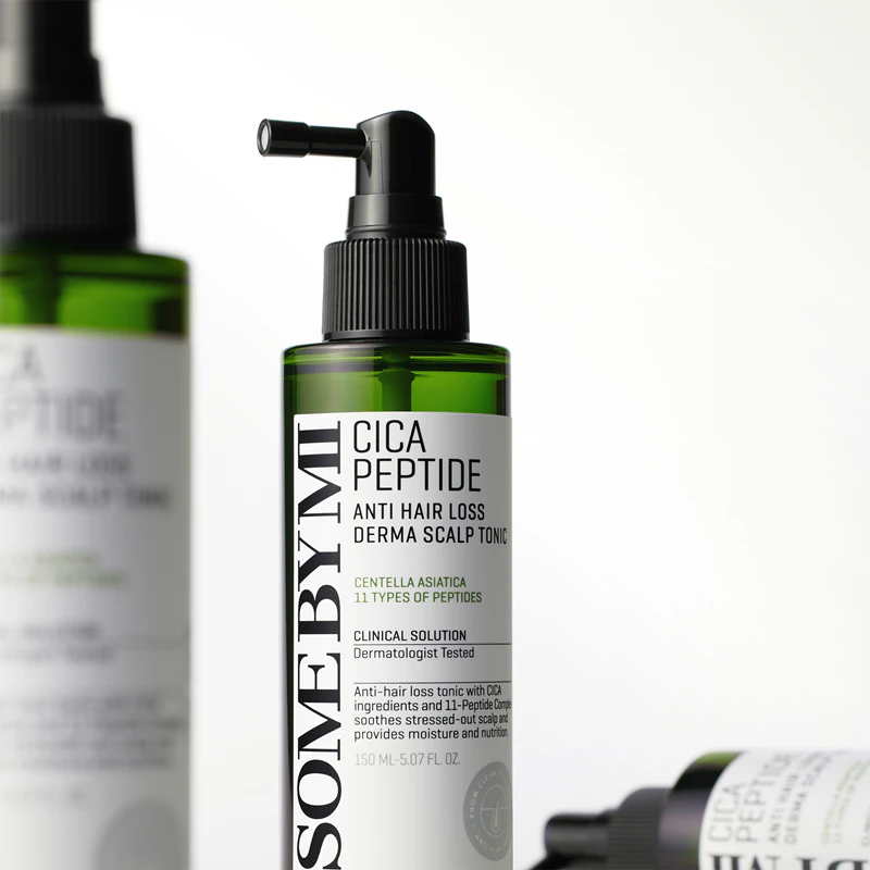Some By Mi Cica Peptide Derma Scalp Tonic – Feuchtigkeitsspendendes und nährendes Tonikum gegen Haarausfall