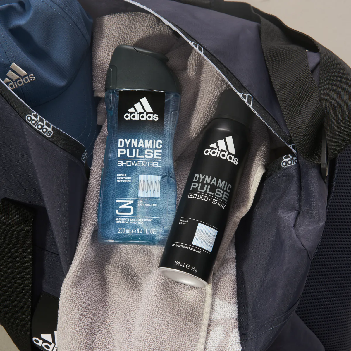 Adidas Body Spray Dynamic Pulse Dezodorant dla mężczyzn, 250 ml