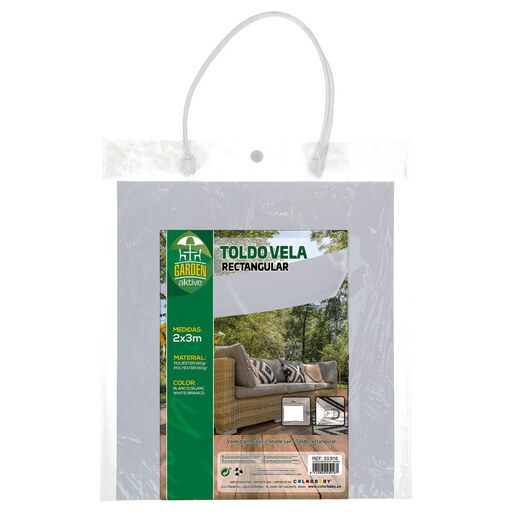 Toldo Polyester Rectangular Active Garden