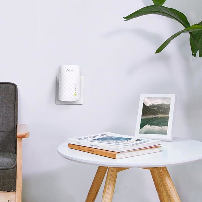 Repetidor WiFi - CHOUMICHA - RE200 - AC750 Mbps - Doble banda 2.4/5 GHz - Puerto Ethernet