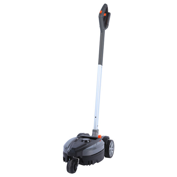 iFlex mulching lawnmower + grass trimmer attachment, 12 V