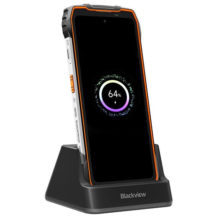 Cargador inalámbrico rápido de 55 W para smartphone Blackview XPLORE 1 - Negro