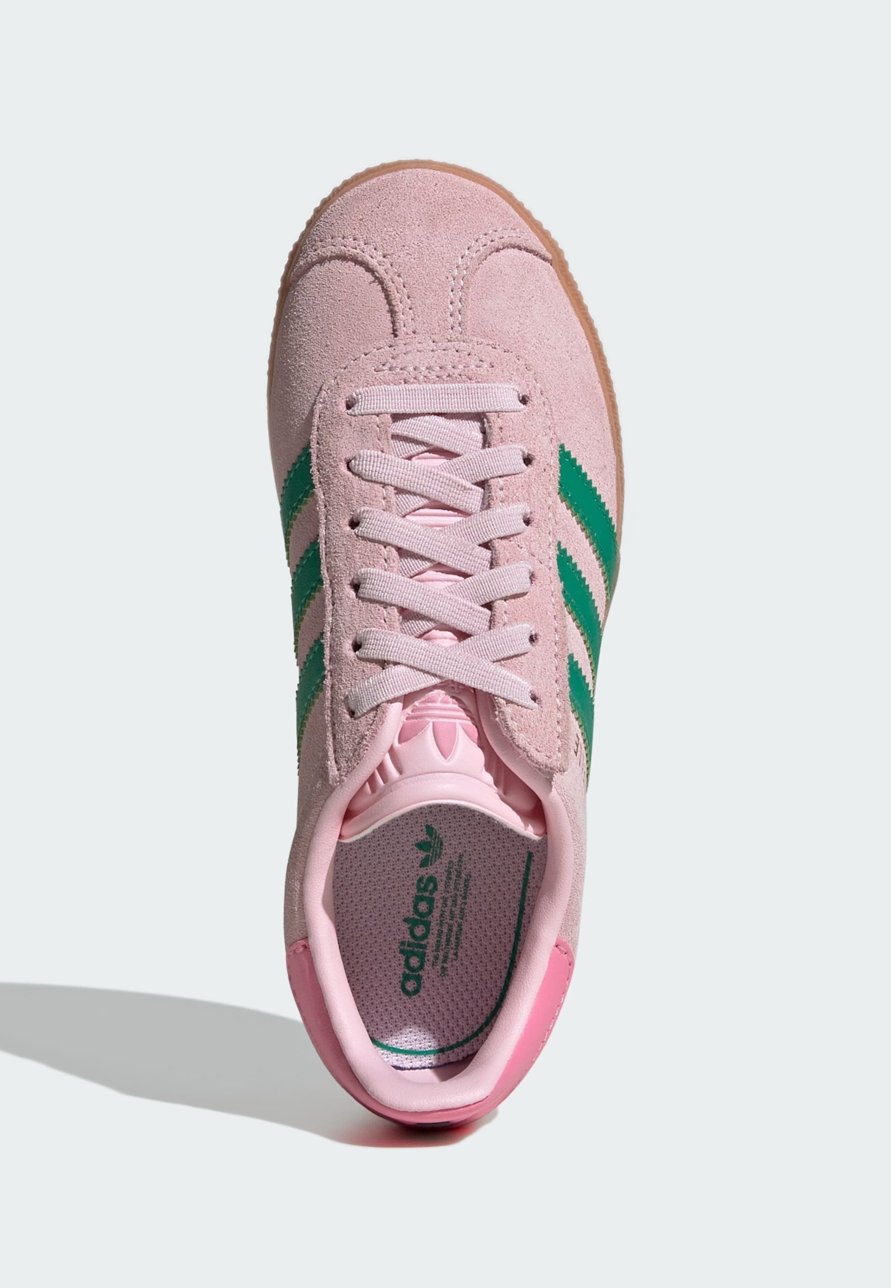 adidas Originals GAZELLE - Joggesko - clear pink court green bliss pink