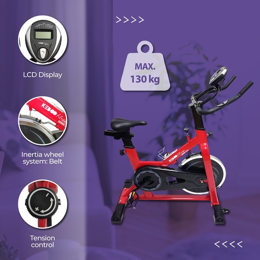  Keboo 700er Serie Heimtrainer, 15 kg Schwungrad