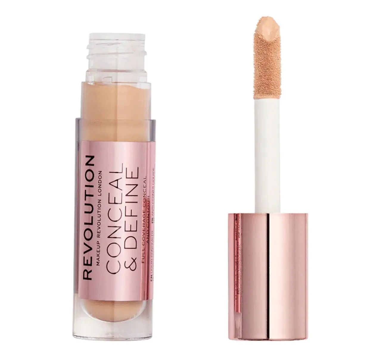 MAKEUP REVOLUTION Conceal & Define Korektor do twarzy C8 4ml