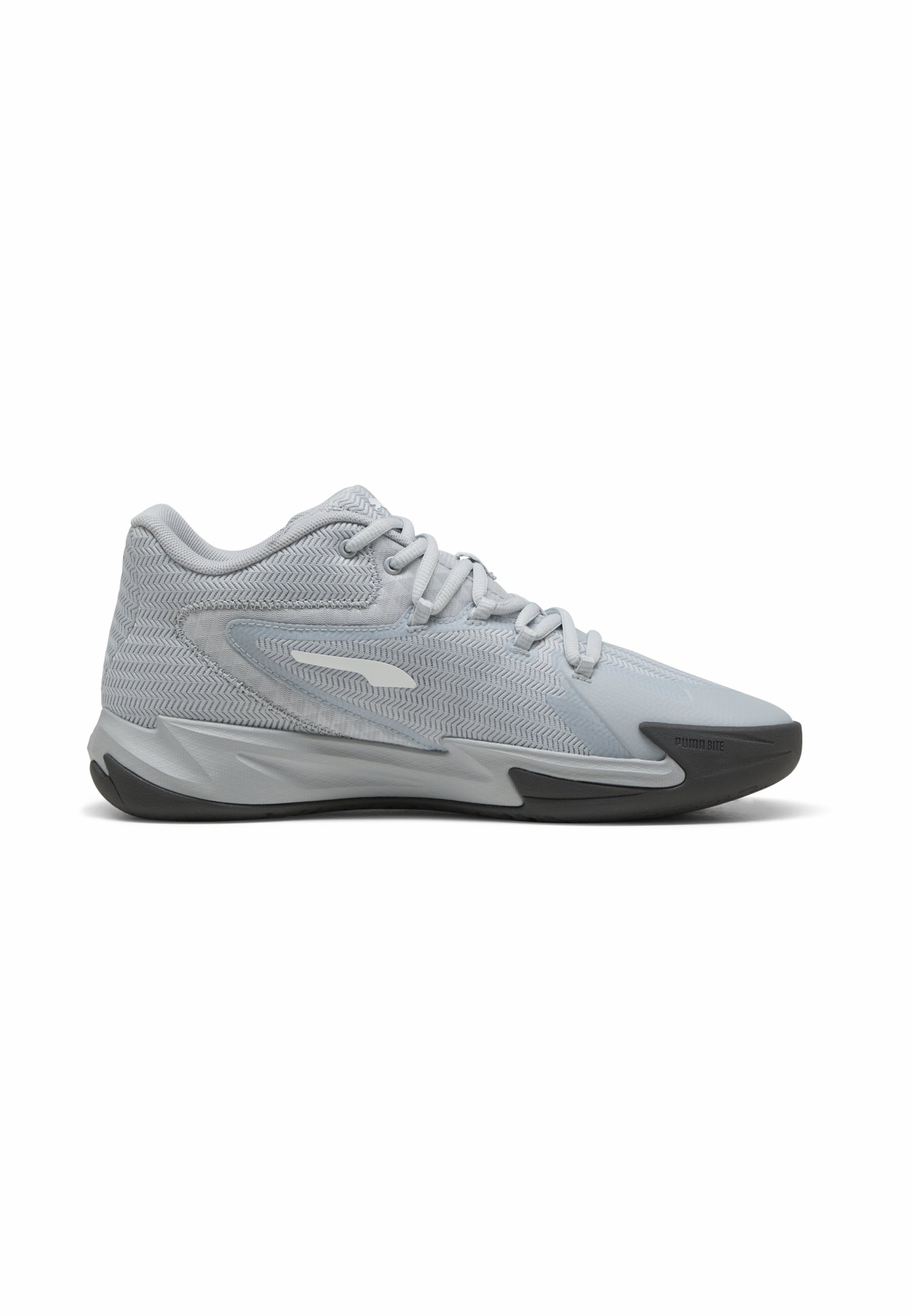Puma DAGGER - Korvpallijalatsid - plaatinahallid tuhmhallvalged
