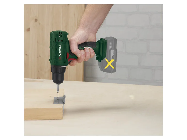 Furadeira/Parafusadeira sem fio PARKSIDE® PBSA 20-Li A1, 20 V