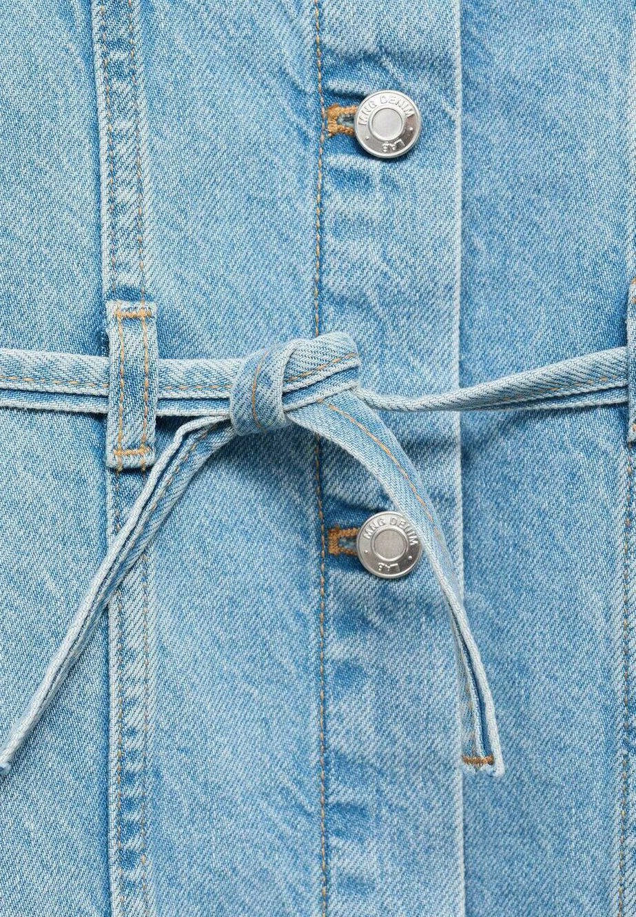 Abito in denim Mango Kids - blu