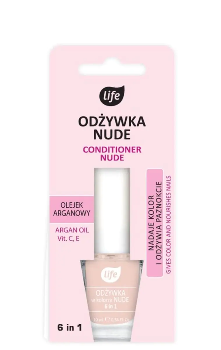 Life Nude odżywka do paznokci 6 w 1, nr 11