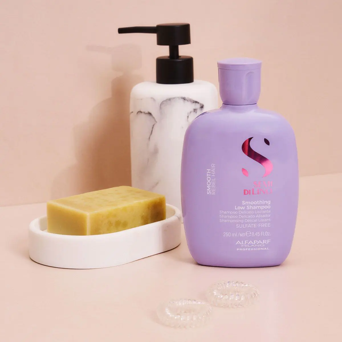 Alfaparf Milano Semi Di Lino Smoothing Low Szampon do włosów, 250 ml
