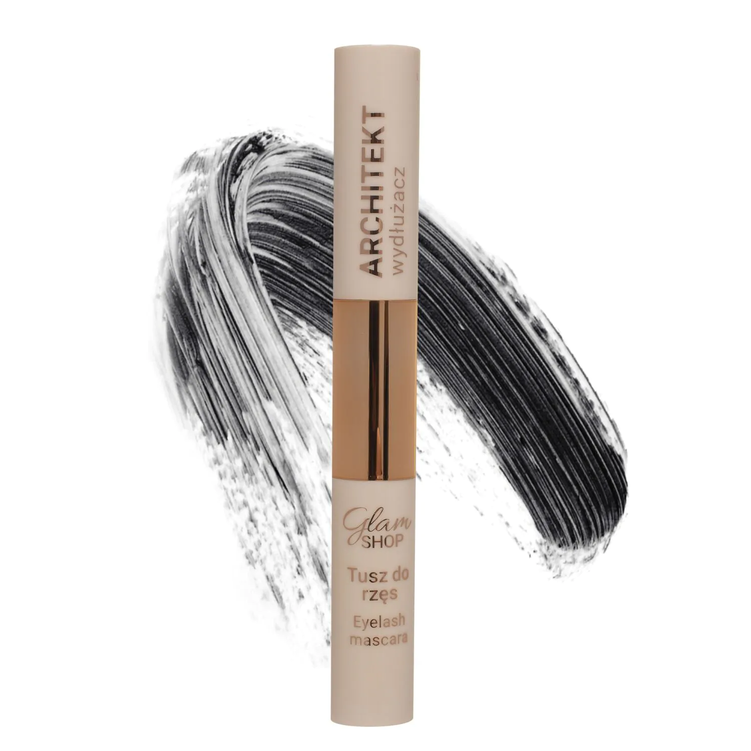Glam Shop Tusz do rzęs dwustronny Architekt Wydłużacz 2x6ml