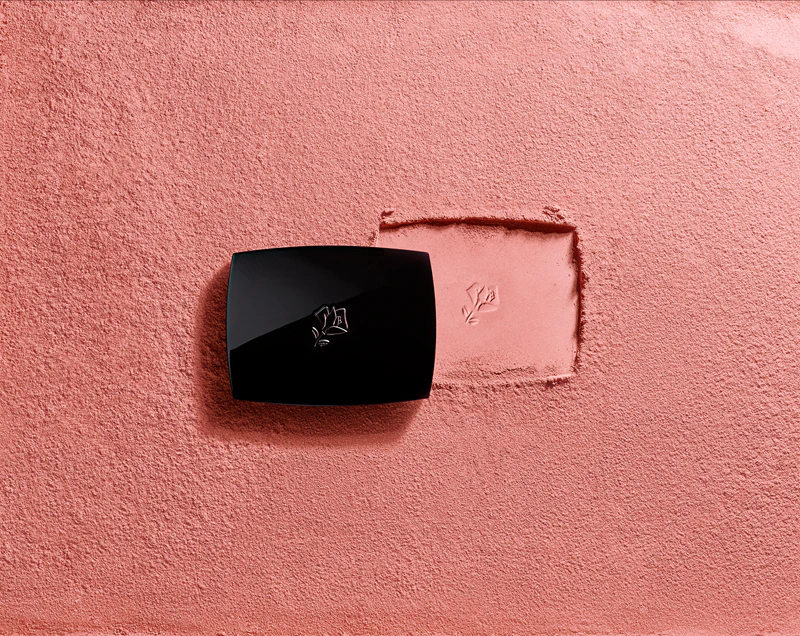 Blush Lancôme Subtil rosa em pó