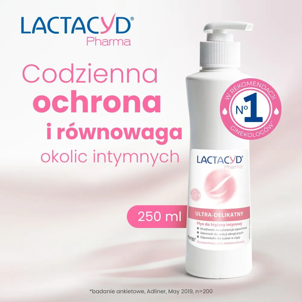 Lactacyd Pharma Płyn ultra-delikatny płyn do higieny intymnej