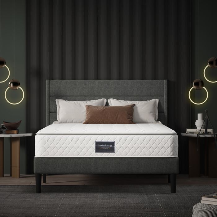 Colchón de 90 x 200 cm - Muelles ensacados de 7 zonas con espuma fría - 25 cm - 100 % certificado Oeko-Tex - Firmeza H3