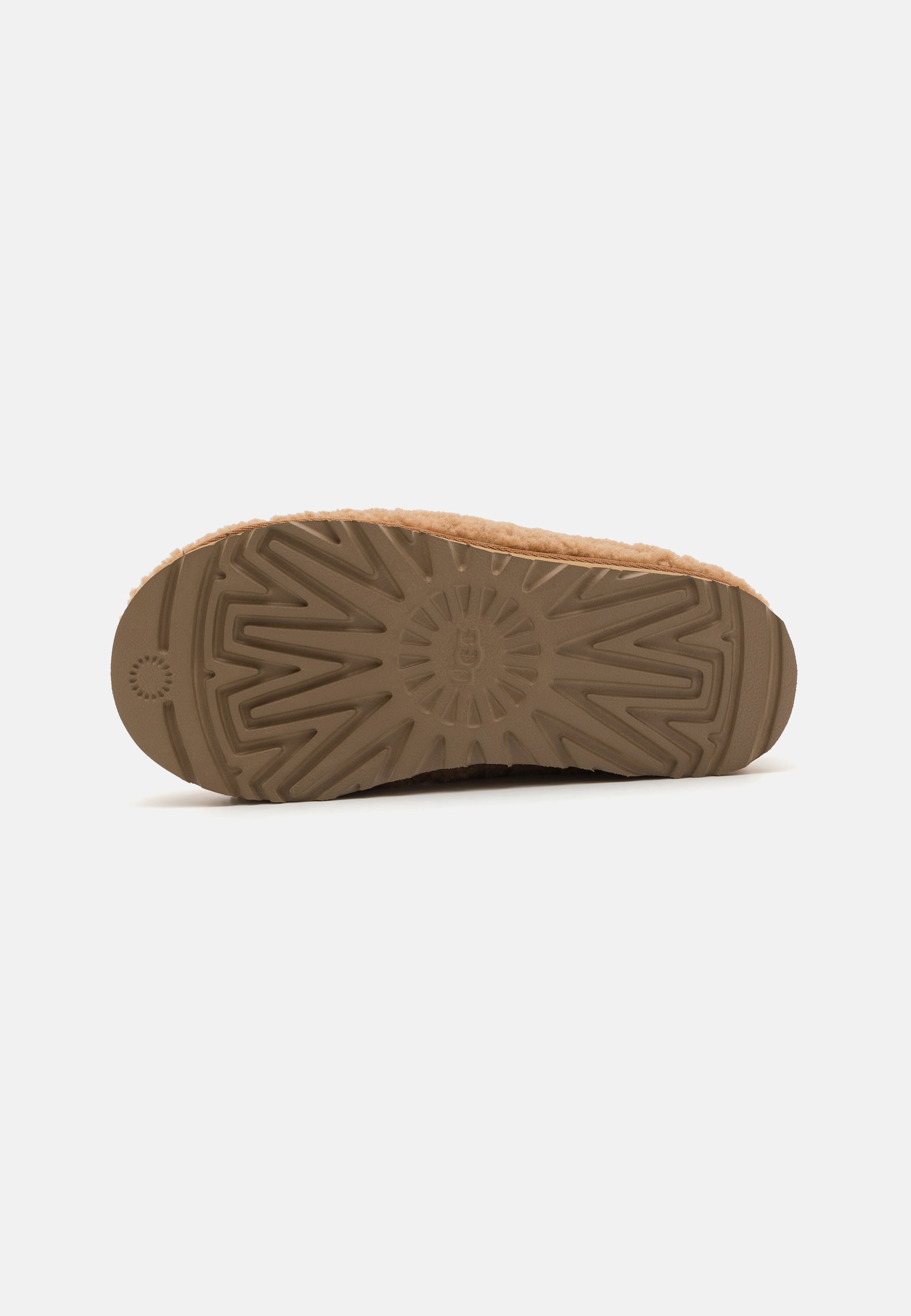 UGG TASMAN MAXI CURLY - Slippers - kastanjebruin