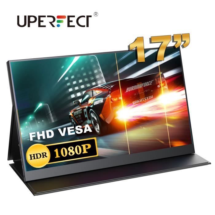 UPERFECT 17.3-inch Portable Monitor, Full HD 1920x1080 Screen, Compatible with SAMSUNG DEX