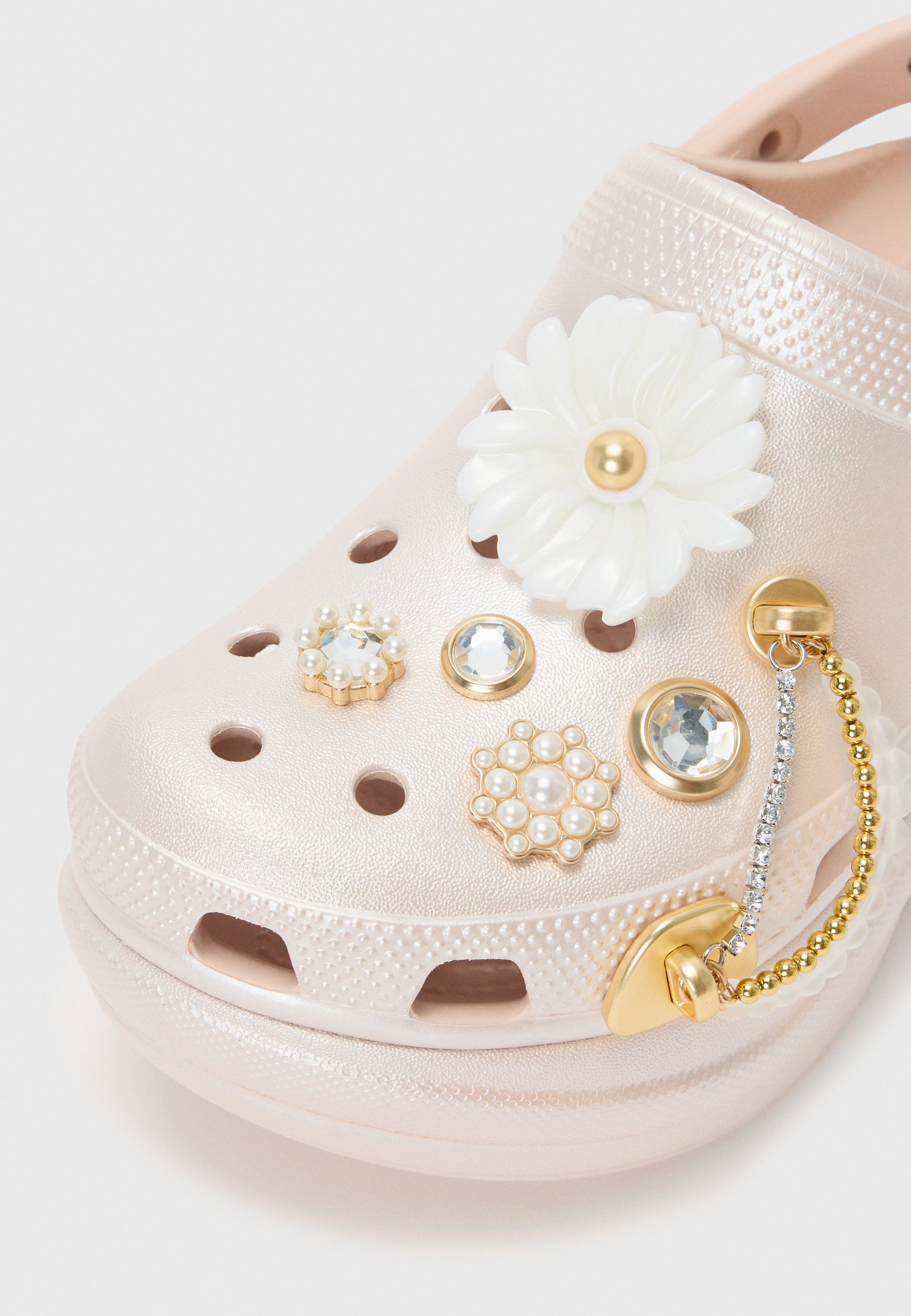 Crocs BAE BEDAZZLED - Klompen - kwarts