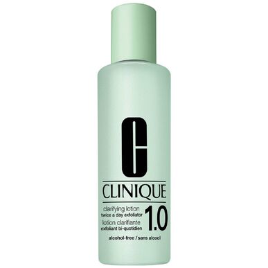 Clinique Clarifying Lotion To ganger om dagen Exfoliator 1.0 Eksfolierende lotion for alle hudtyper 200 ml