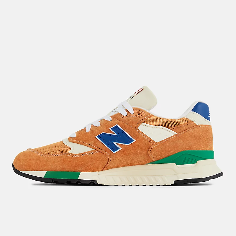 Wyprodukowano w USA 998 unisex - Pomarańczowy z królewskim