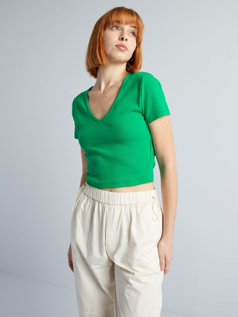 Top cropped - VERDE