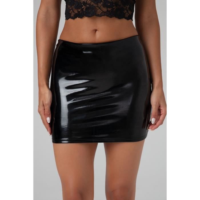 Christine - Minifalda Black Love - negra XL