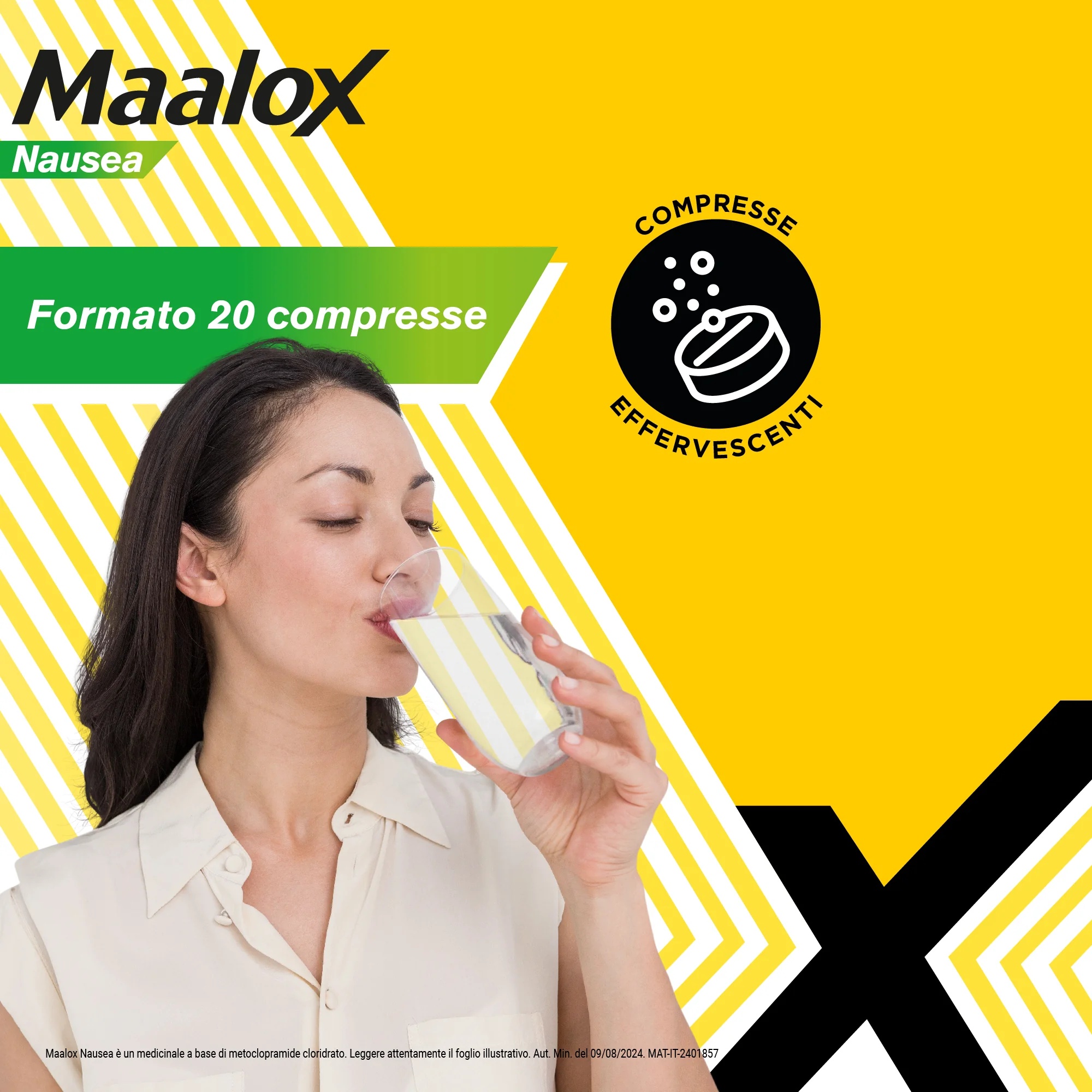 MAALOX Maalox Nausées 5 mg 20 comprimés effervescents