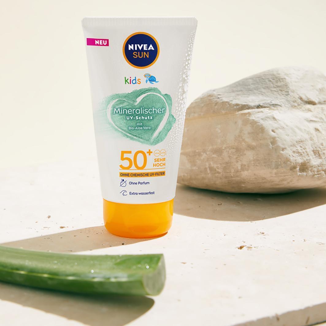 NIVEA Sonnenschutz NIVEA SUN Mineral Schutz Lotion LSF 50 - 150 ml